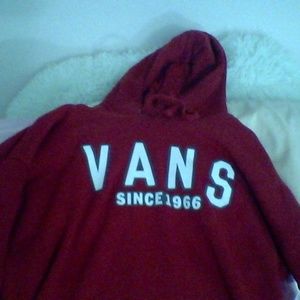 Vans Red Sweatshirt